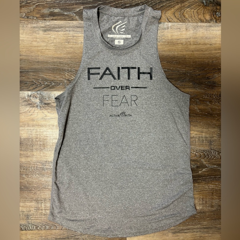 Mens Active Faith Tank Top